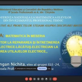 Conferința – Matematica ca domeniu relevant pentru viața socială și profesională