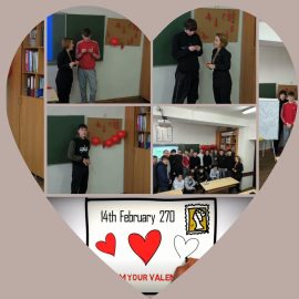 Happy Valentine’s Day to all students from Professional School no 6!