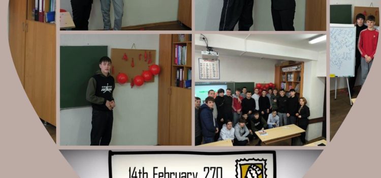 Happy Valentine’s Day to all students from Professional School no 6!