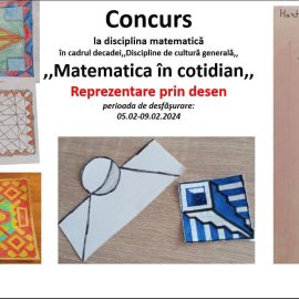 Concursul: “Matematica în cotidian”