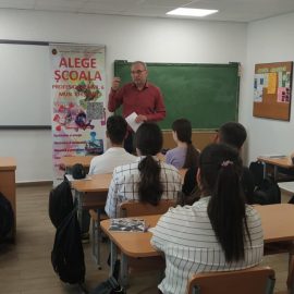 #Caravanaprofesiilor la Gimnaziul din s. Sociteni, r. Ialoveni
