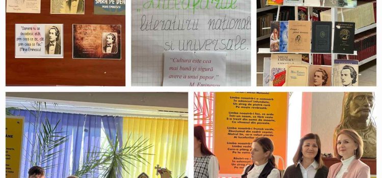 Elevii Școlii Profesionale nr.6 au dat startul „Anului MIHAI EMINESCU „ Elevii Școlii Profesionale nr.6 au dat startul „Anului MIHAI EMINESCU „