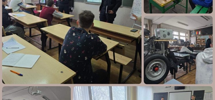 Lecție cu genericul „STOP VIOLENȚĂ, STOP FUMAT, STOP CONSUM DE ALCOOL ȘI ALTE PREPARATE INTERZISE.”