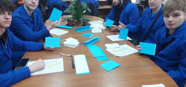 Elevii grupei TPD-B 36 în cadrul concursului „Cel mai bun elev în meserie”