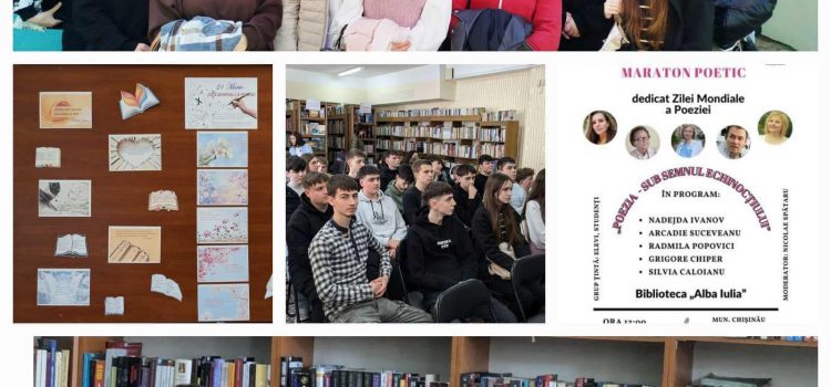 Ziua Internațională a Poeziei la Biblioteca „Alba Iulia”