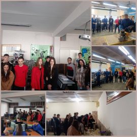 Vizită din partea elevilor clasei a IX-a de la Gimnaziul Răculești, raionul Criuleni
