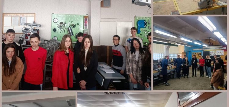 Vizită din partea elevilor clasei a IX-a de la Gimnaziul Răculești, raionul Criuleni