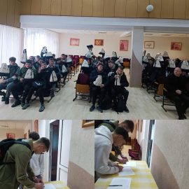 Activitate de sensibilizare în școala noastră