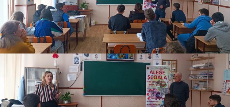 Caravana Profesiilor a ajuns la trei instituții de învățământ!