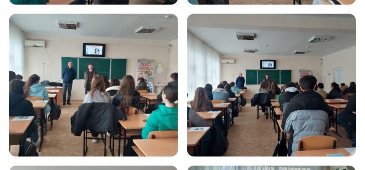 Caravana Meseriilor la IP Liceul Teoretic Traian din Chișinău